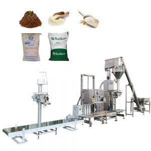 Полуаутоматска машина за мерење пужева за прашкасти производ