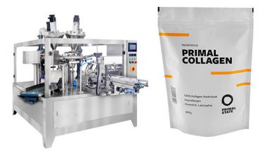 Аутоматска машина за паковање праха за дои врећу са патент затварачем