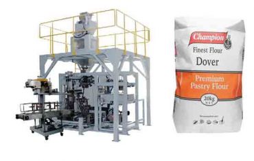машина за паковање брашна за паковање брашна од 20кг