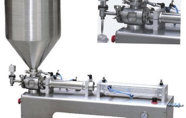 Једноделни клипни пуњач вискозна течност