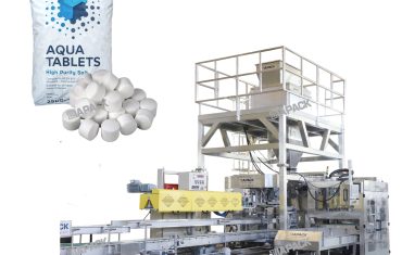 Машина за паковање и пуњење таблета соли од 25-50 кг